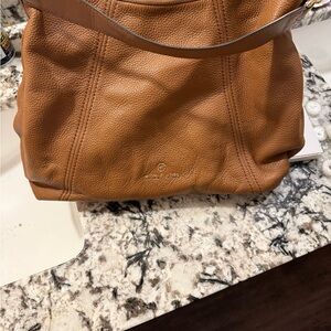 Michael Kors Tan Leather Shoulder Bag